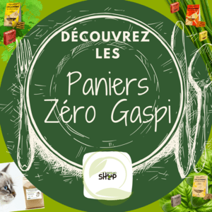 Faites un geste écoresponsable avec nos paniers zéro gaspi