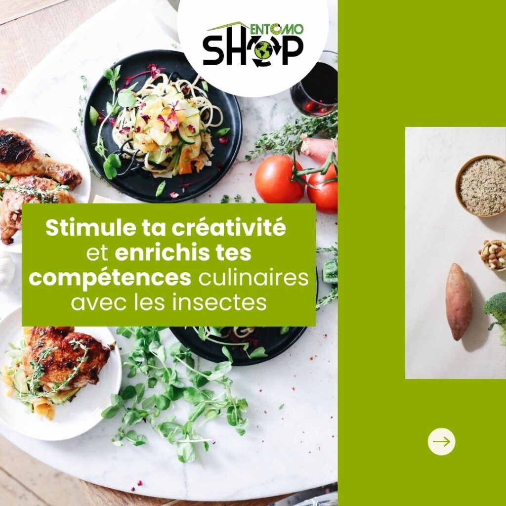 Stimule ta créativité et enrichis tes compétences culinaires ‍ avec les insectes comestibles
