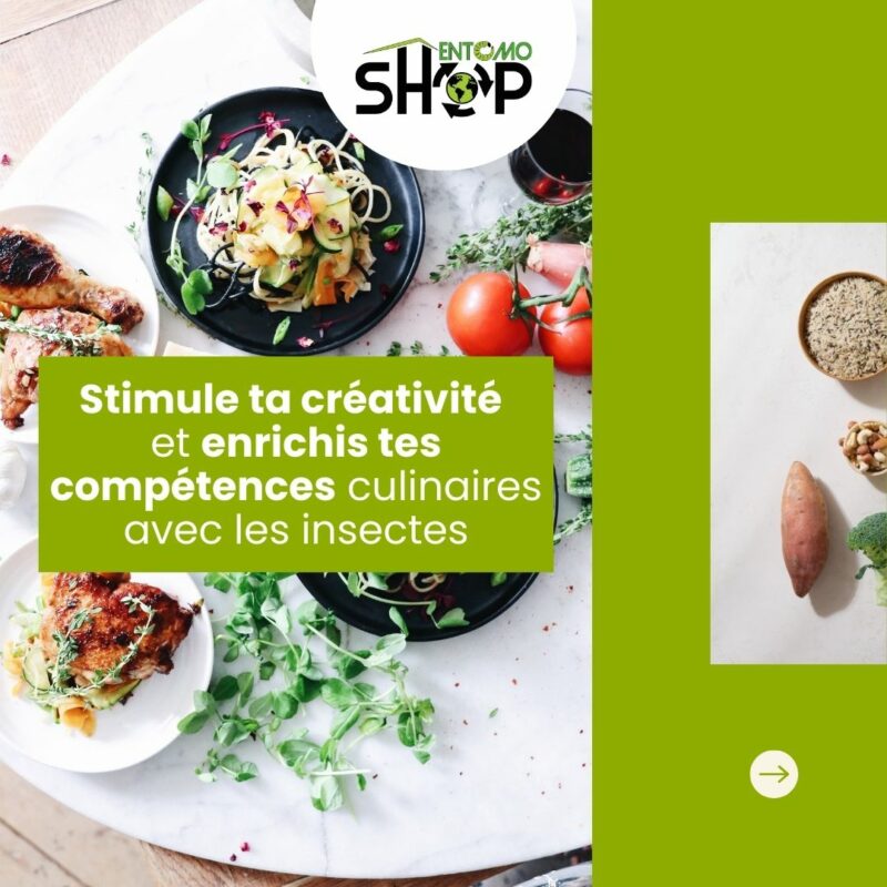 Stimule ta créativité et enrichis tes compétences culinaires ‍ avec les insectes comestibles