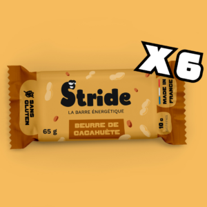 ✔ 6 Barres Beurre de cacahuète 65g - 10g de protéine