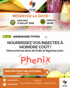 👉 Vous êtes éleveur d'insectes et cherchez des solutions pour optimiser l'alimentation de vos élevages tout en réduisant vos coûts et votre impact environnemental ? Ce webinaire est fait pour vous !