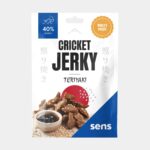Rejoignez la révolution du goût ! Ajoutez le Cricket Jerky TERIYAKI de Sens à votre panier et faites le plein d'énergie durable.